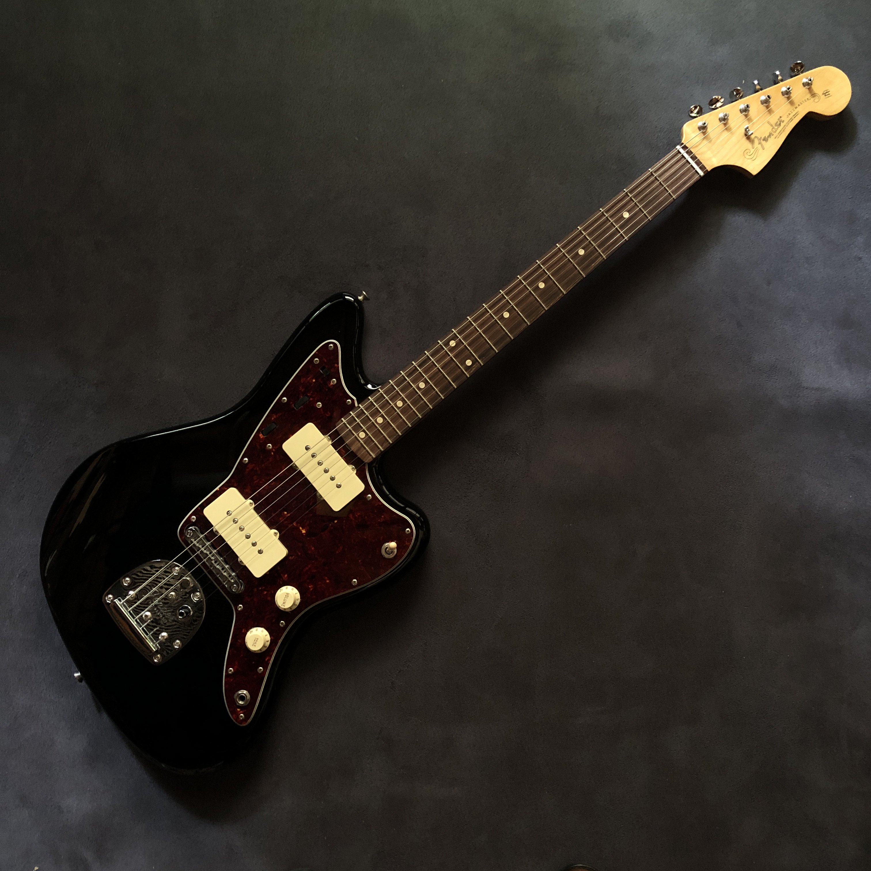 Fender MEX JAZZMASTER BLACK TOP 2ハム ボディピックガード