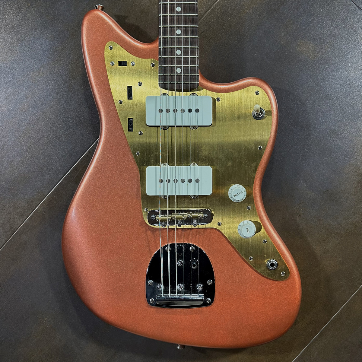 UNTAKE GUITARS CATMASTER with TELE bridge Vermillion Burgundy